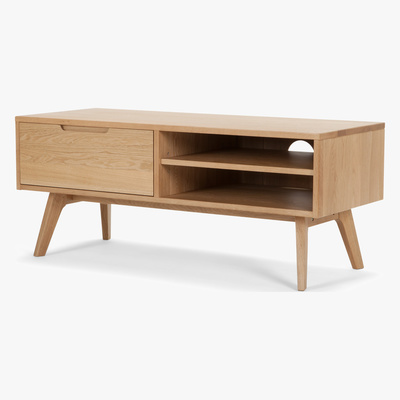 Made.com Jenson TV Stand, Solid Oak