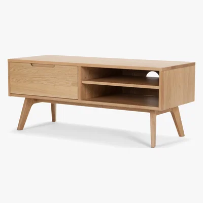Made.com Jenson TV Stand, Solid Oak