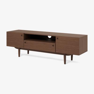 Made.com Asger Wide TV Stand, Dark Stain Oak Effect