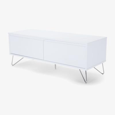 Made.com Elona Media Unit, White Gloss