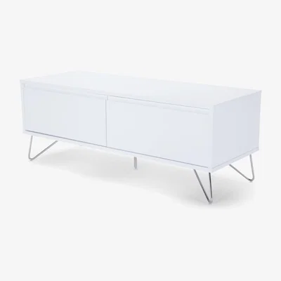 Made.com Elona Media Unit, White Gloss
