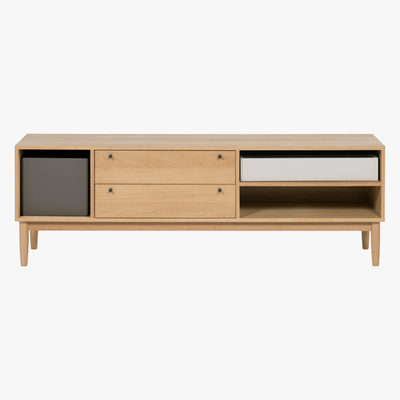 Made.com Campton Wide TV Stand, Oak