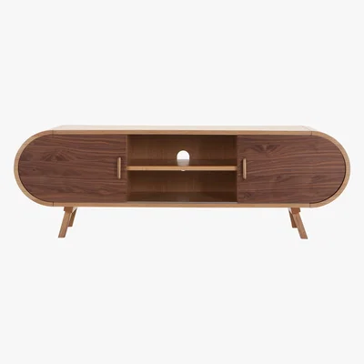 Made.com Fonteyn TV Stand, Oak and Walnut