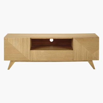 Maisons du Monde 2-Door 1-Drawer Vintage TV Unit Origami
