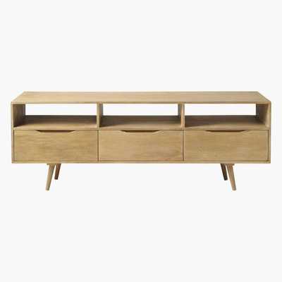Maisons du Monde Mango wood vintage TV unit Trocadero