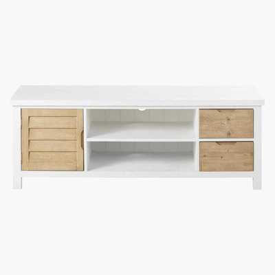 Maisons du Monde Two Tone 1-Door 2-Drawer TV Unit Esterel