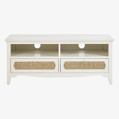 Maisons du Monde Off-white TV stand with 2 drawers