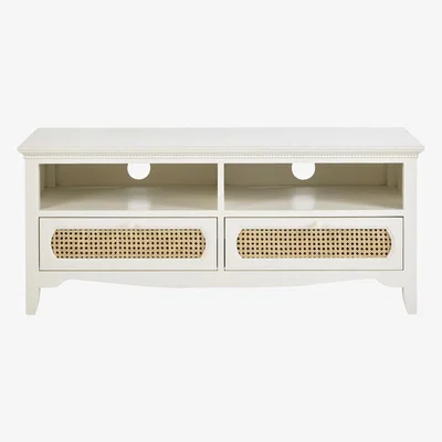 Maisons du Monde Off-white TV stand with 2 drawers