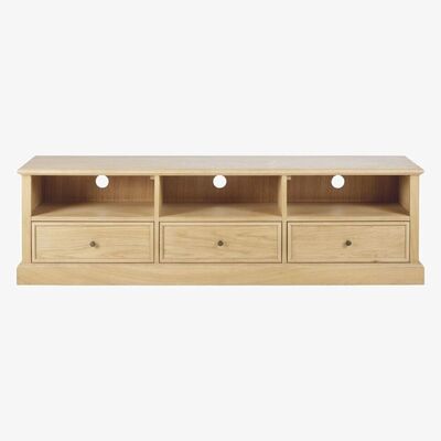 Maisons du Monde TV stand with 3 drawers