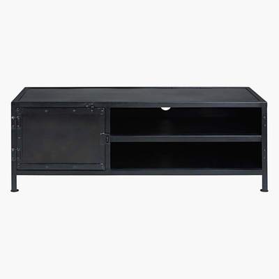 Maisons du Monde Industrial black metal 1-door TV unit Edison