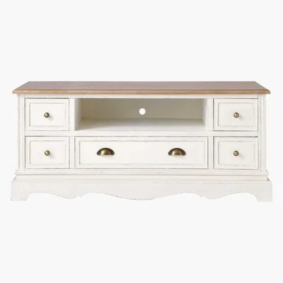 Maisons du Monde TV Unit in Cream Léontine