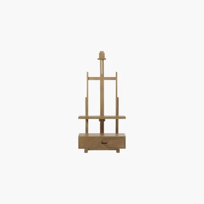 Maisons du Monde Solid Pine 1-Drawer Easel TV Unit Andy