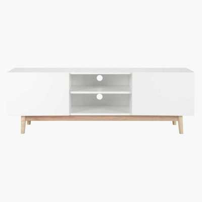 Maisons du Monde Vintage TV Unit in White Artic