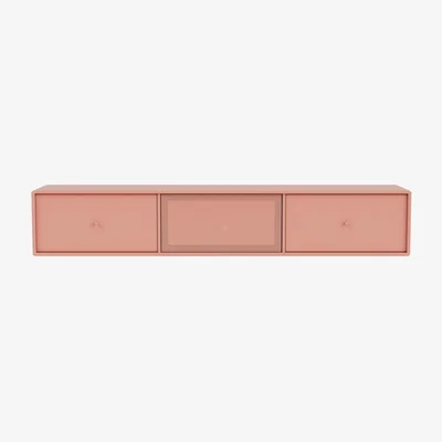 Made in Design Octave V Meuble TV suspendu wood pink - MONTANA