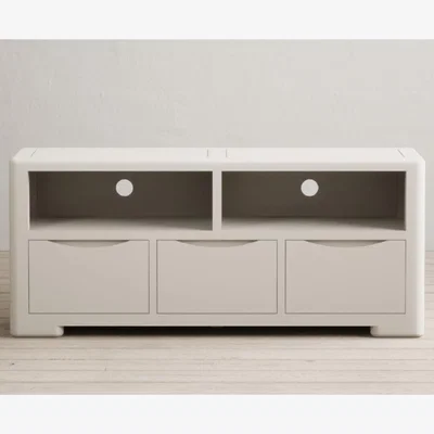 Oak&More Harper Soft White Painted Large TV Cabinet