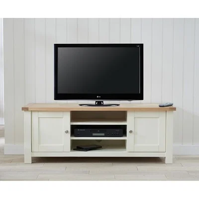 Oak&More Somerset Oak and Cream TV Unit