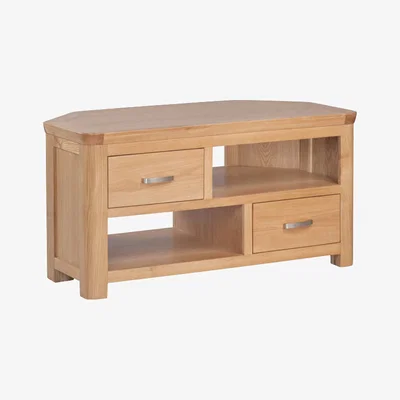 Oak&More Veneto Oak Corner TV Unit