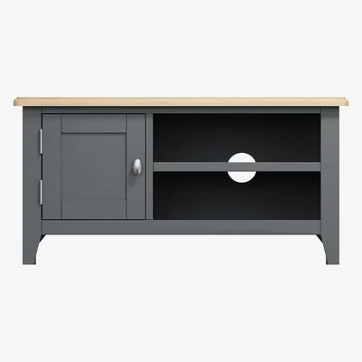 Oak&More Arlia Oak and Grey Small TV Unit