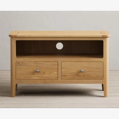 Oak&More Loxton Solid Oak Small TV Cabinet