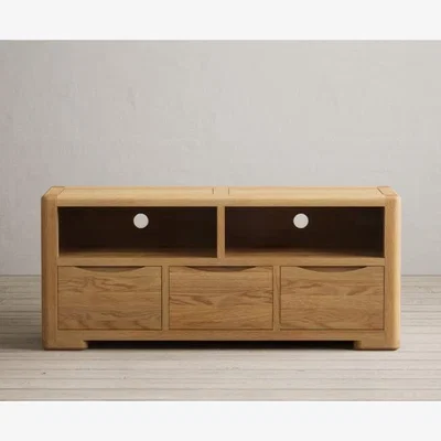 Oak&More Harper Solid Oak Large TV Cabinet