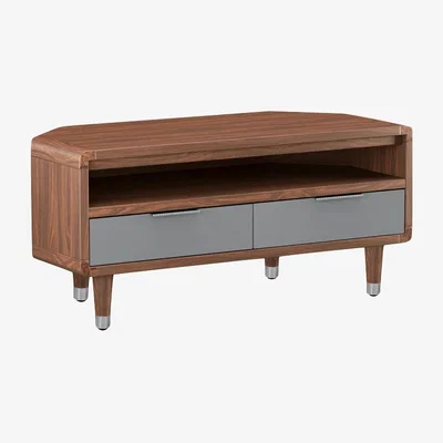 Oak&More Goa Walnut Corner TV Unit