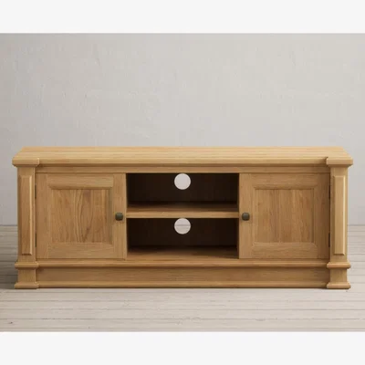 Oak&More Lawson Solid Oak Large TV Cabinet