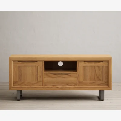 Oak&More Parker Solid Oak Large TV Cabinet