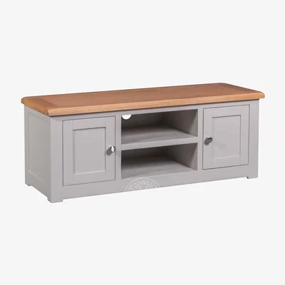 Oak&More Devonshire Diamond Painted 2 Door TV Cabinet