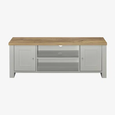 Oak&More Heath Large TV Unit in Grey