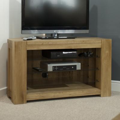 Oak&More Milan Oak Corner TV Unit