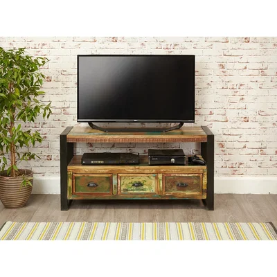 Oak&More Downtown Modern Television Cabinet