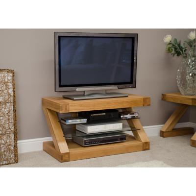 Oak&More Infinity 90cm Solid Oak TV Unit
