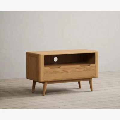 Oak&More Rosa Solid Oak Small TV Cabinet