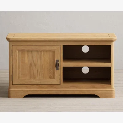 Oak&More Bridstow Solid Oak Small TV Cabinet