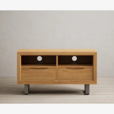 Oak&More Parker Solid Oak Small TV Cabinet
