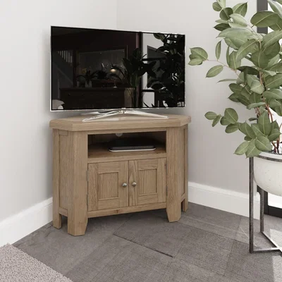 Oak&More Estelle Oak Corner TV Unit