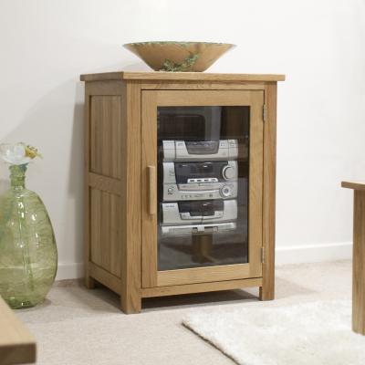 Oak&More Rohan Oak Hi-Fi Unit