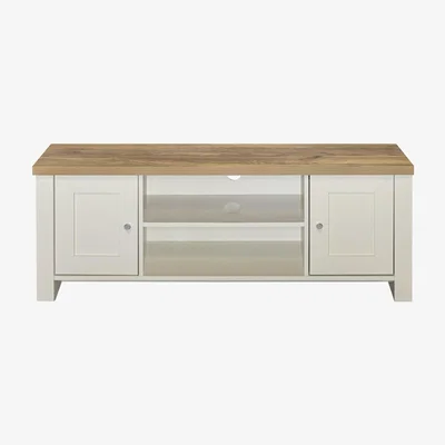 Oak&More Heath Large TV Unit in White