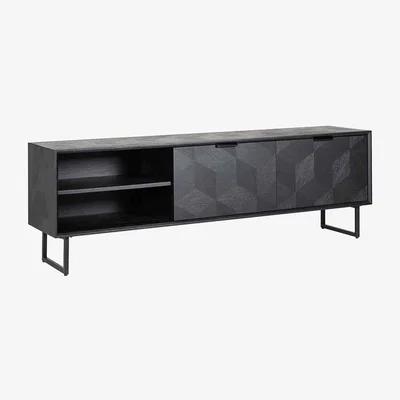 Olivia's Richmond Blax Black Tv Unit