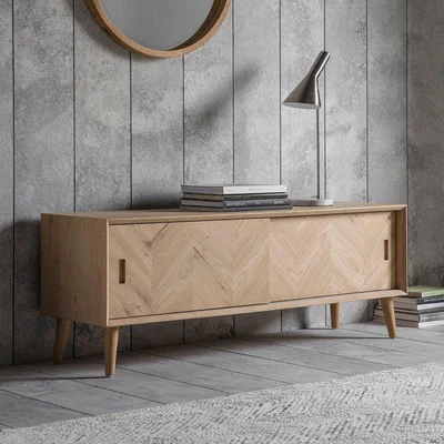Olivia's Gallery Interiors Milano Oak Scandi Media Unit | Outlet
