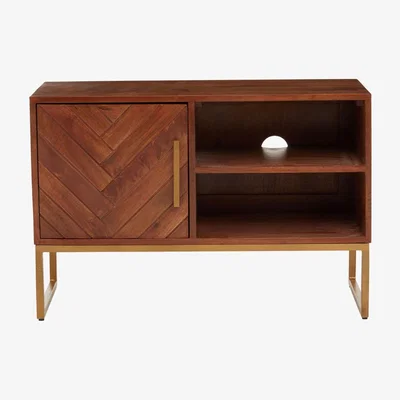 Olivia's Olivia's Soft Industrial Collection - Gaya Media Unit in Brown / Small