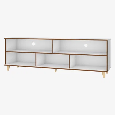 Out & Out Original Oslo White TV Unit - 180cm