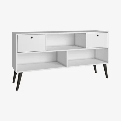 Out & Out Original Savannah White TV Unit - 135cm