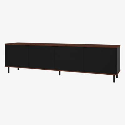 Out & Out Original Brooklyn Black TV Unit - 183cm