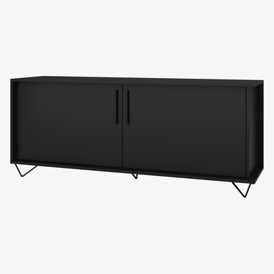 Out & Out Original Phantom Black TV Unit - 135cm