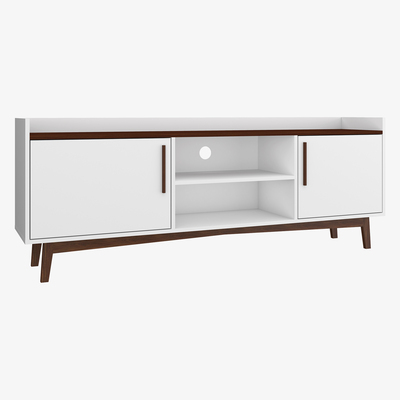Out & Out Original Nova White TV Unit - 150cm