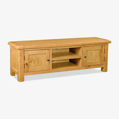 Downtown Downtown Ascot Extra Large Media Stand, Wood