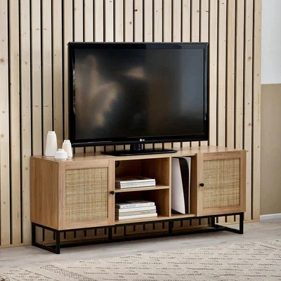 Downtown Julian Bowen Padstow TV Unit - Oak