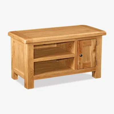 Downtown Downtown Ascot Small Media Stand, Wood