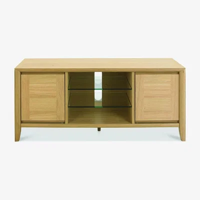 Downtown Brampton Oak Entertainment Unit